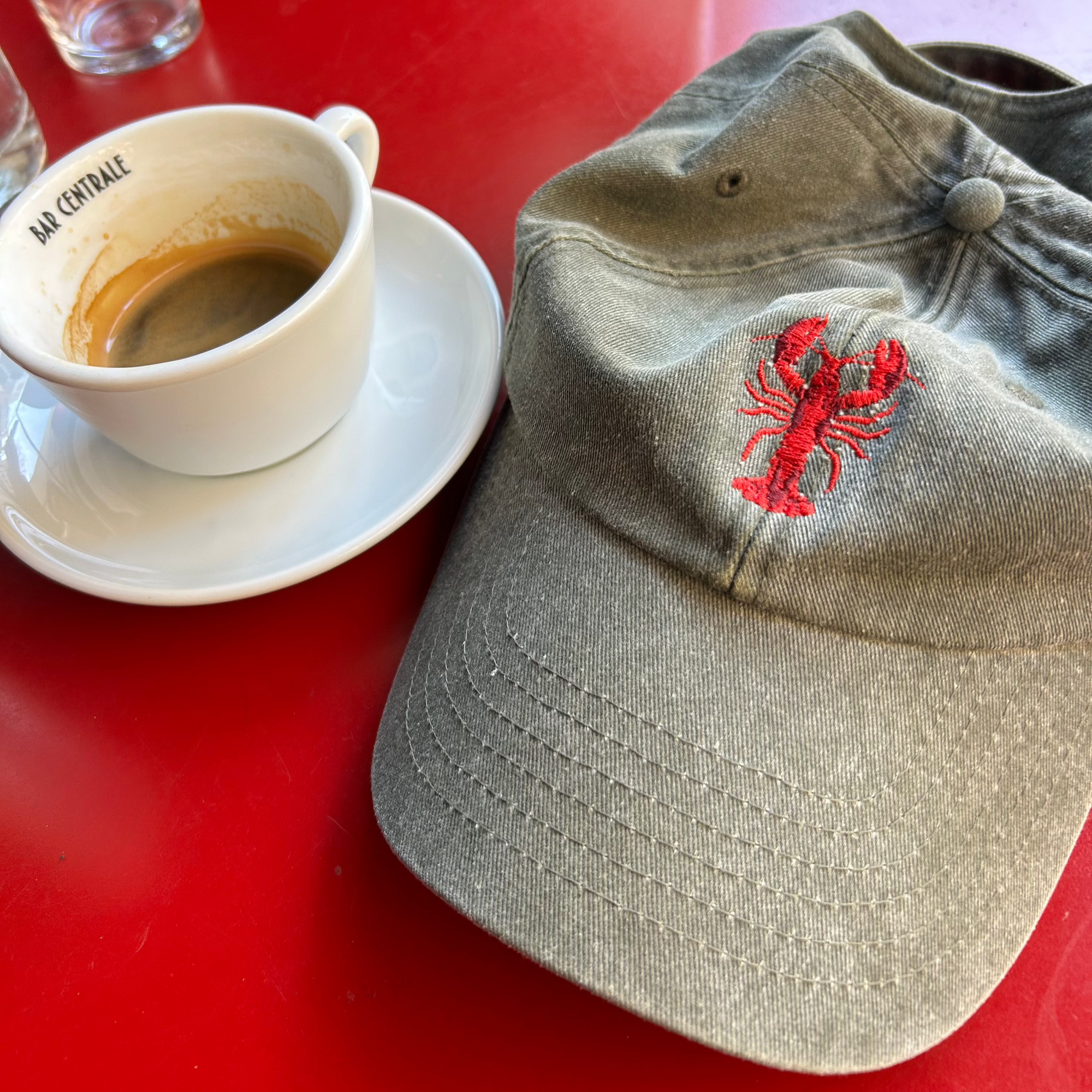 OLIVE LOBSTER CAP
